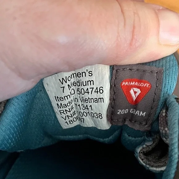 L.L. Bean Women size 7 Tek 2.5 Waterproof Hiking Shoes Sneakers - Picture 7 of 8